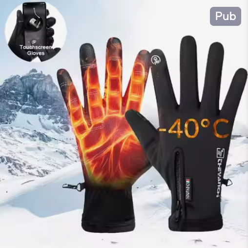 RideBand™ Ski Touchscreen Gloves